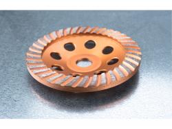gyémántcsiszoló korong; 125mm×22,2mm, Turbo/lamellás jelleg?