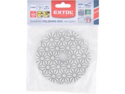 gyémánt csiszolókorong/polírkorong, csempe élcsiszoló, tépőzáras; 100mm, P3000, száraz és vizes