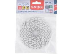 gyémánt csiszolókorong/polírkorong, csempe élcsiszoló, tépőzáras; 100mm, P800, száraz és vizes