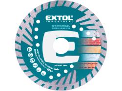 gyémántvágó, ipari korong, TURBO GRIND CUT, gyors vágás; 125×22,2×2,2mm, száraz és vizes vágásra