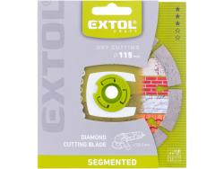 gyémántvágó szegmenses; 115×22,2×1,8mm, max.13.200 f/min