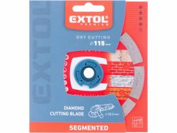 gyémántvágó szegmenses; 115×22,2×1,8mm, max.13.000 f/min