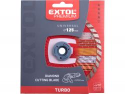 gyémántvágó TURBO gránit/kerámia; 125×22,2mm, max.12.250 ford/perc