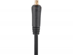 hegeszt? kábelpár, földel?kábel csipesszel + munkakábel elektródafogóval, 160A, 3m, 25mm2, csatlakozó: 10-25