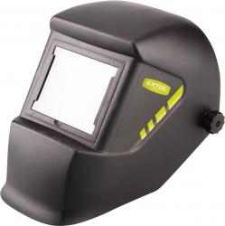 hegeszt?pajzs, fekete üveggel; DIN 13, UV/IR: DIN16, 100×85mm, 480g