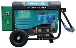 HERON 421 GREEN, egyfázisú, 6,8 kVA-es, távindítóval felszerelt áramfejleszt?