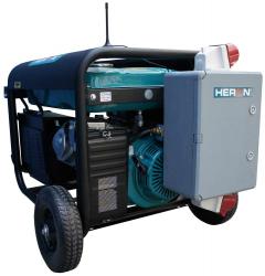HERON 421 GREY; háromfázisú hálózatba köthet? 1 fázisú; 6,8 kVA-es vészhelyzeti áramfejleszt?