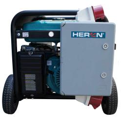 HERON 421 GREY; háromfázisú hálózatba köthet? 1 fázisú; 6,8 kVA-es vészhelyzeti áramfejleszt?