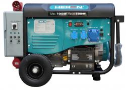 HERON 421 GREY; háromfázisú hálózatba köthet? 1 fázisú; 6,8 kVA-es vészhelyzeti áramfejleszt?