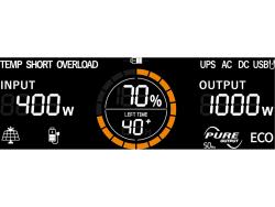 hordozható áramforrás (power station), 1200W, 921 Wh