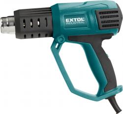 h?légfúvó, 2000W két fokozatú, 1000W/2000W, 50/650°C, 250/500 L/perc, kofferban, tartozékokkal