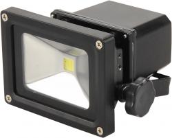 hordozható LED lámpa (reflektor), 10W, 800 lm; IP65, Li-ion akkus tölthet?