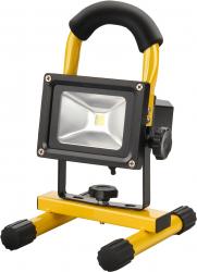 hordozható LED lámpa (reflektor), 10W, 800 lm; IP65, Li-ion akkus tölthet?
