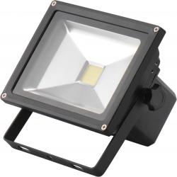 hordozható LED lámpa (reflektor), 10/20W; 1400 Lm, IP65, Li-ion akkus, 4400 mAh, tölthet?: 230V és 12V is, 1,5kg