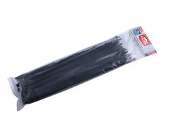 kábelkötegel? 7,6×370mm 50db, EXTRA, fekete nylon; UV-, sav- és lúgálló