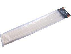 kábelkötegel? 7,6×540mm 50db, fehér nylon; UV-, sav- és lúgálló
