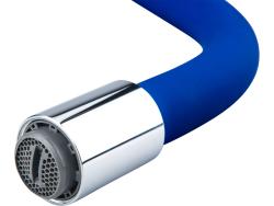 kék kifolyócső, a 8112X mosogató csaptelepekhez