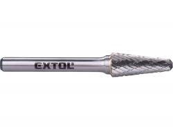 keményfém turbómaró (rotormaró), kúpos, kerek orrú, átmér? 10×25mm/szár 6mm, keresztfogazás