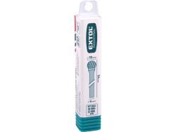 keményfém turbómaró (rotormaró), gömb alakú, 10 mm átmérőjű/ 6 mm szárú, keresztfogazás