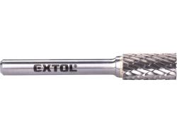 keményfém turbómaró (rotormaró), hengeres, átmérő 10×20mm/szár 6mm, keresztfogazás