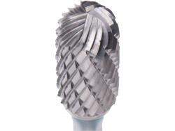keményfém turbómaró (rotormaró), hengeres, kerek orrú, átmér? 12×25mm/szár 6mm, keresztfogazás