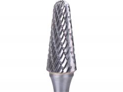 keményfém turbómaró (rotormaró), kúpos, kerek orrú, átmér? 12×28mm/szár 6mm, keresztfogazás