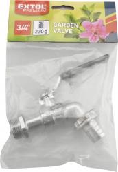 kerti kifolyócsap, karos, töml?véges; 1/2", 220g