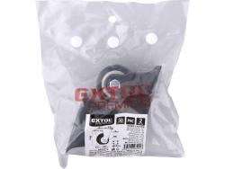 készülékgörg? 2 db, fix, fekete PVC, 40mm, max. teherbírás: 30 kg/db