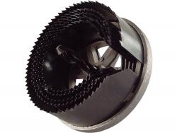 körkivágó klt. fához, 7db; mélység: 38mm, 26-63mm, edzett fogak, bliszteren