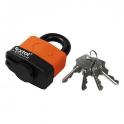 lakat, laminált, vízálló, 4db kulcs; 40mm, kengyelszárátmér?:8/12mm