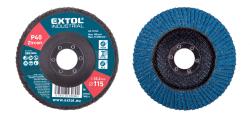 lamellás csiszoló INOX, acél és ALU munkadarabok csiszolására, 115×22mm; P40