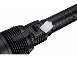 LED lámpa, 60 W COB LED; 8000 Lm, ALU ház, zoom, USB újratölthet? Li-ion akkus, 5000 mAh, Power Bank funkció