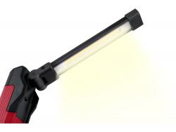 LED munkalámpa, USB tölthet?; 400 Lm, Li-ion akku