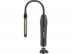 LED munkalámpa, USB tölthet?; 500 Lm, cserélhet? Li-ion akku, 2500 mAh, flexibilis szár