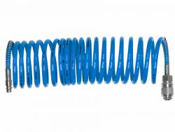légtöml? spirál kompresszorhoz, 5m, 8 Bar, bels?/küls? átmér?: 6/8mm, PE, 1/4