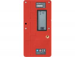 lézeres vevő/detektor/jelfogó vízszintezőhöz, PIROS és ZÖLD, 50m