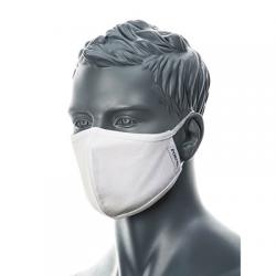maszk, kétréteg? antimikrobiális, 25db, fehér
