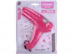 melegragasztó pisztoly, 40W, stift átmér?:11mm, Extol Lady, bliszteren