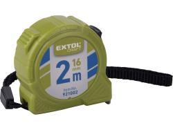 mérőszalag  1 stoppos; 2m × 16mm