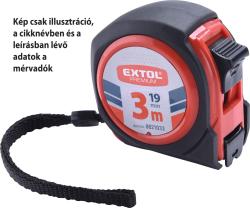 mér?szalag, gumírozott, 1 stoppos, 3m×19mm