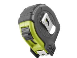 mérőszalag, gumírozott, 1 stoppos; 5m×19mm