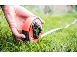 mérőszalag, gumírozott, 20m×13mm