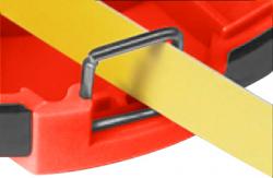 mér?szalag, gumírozott, 30m×13mm