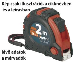 mér?szalag, gumírozott, mágneses 3 stoppos; 3m×19mm