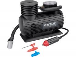 mini légkompresszor 12V; 12V/10A, Extol Craft