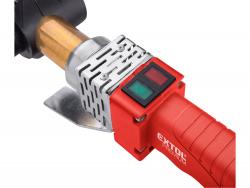 m?anyagcs? hegeszt? gép, 1070W, cserélhet? fejek:16-20-25-32mm, 240-300°C, pontosság: +/-1°C