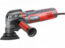 multifunkciós szerszámgép, 400W; szabályozható rezgésszám: 15.000-22.000/perc, 5 db cserélhet? fej, 1,5 kg
