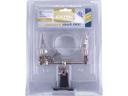 nagyító csipesszel (2db csipesz), talppal, nagyító átmér?je 60mm, 8x nagyítás