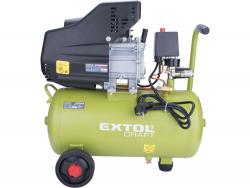 olajos légkompresszor, 1100W, 24l tartály, 8 bar, beszívott leveg?: 154l/min