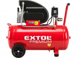 olajos légkompresszor, 1800W, 50l tartály, 8 bar; 235 l/min